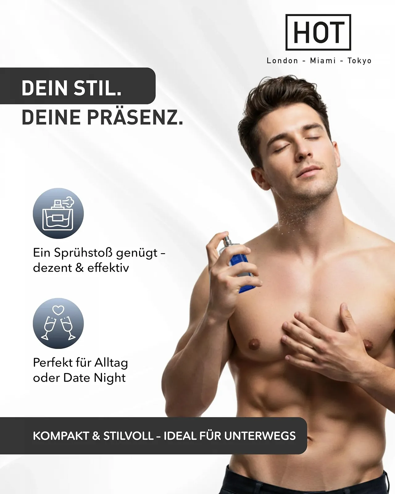 Парфюмированная вода HOT Twilight Pheromone 50 мл, фото №3 Парфюмированная вода HOT Twilight Pheromone 50 мл, фото №3