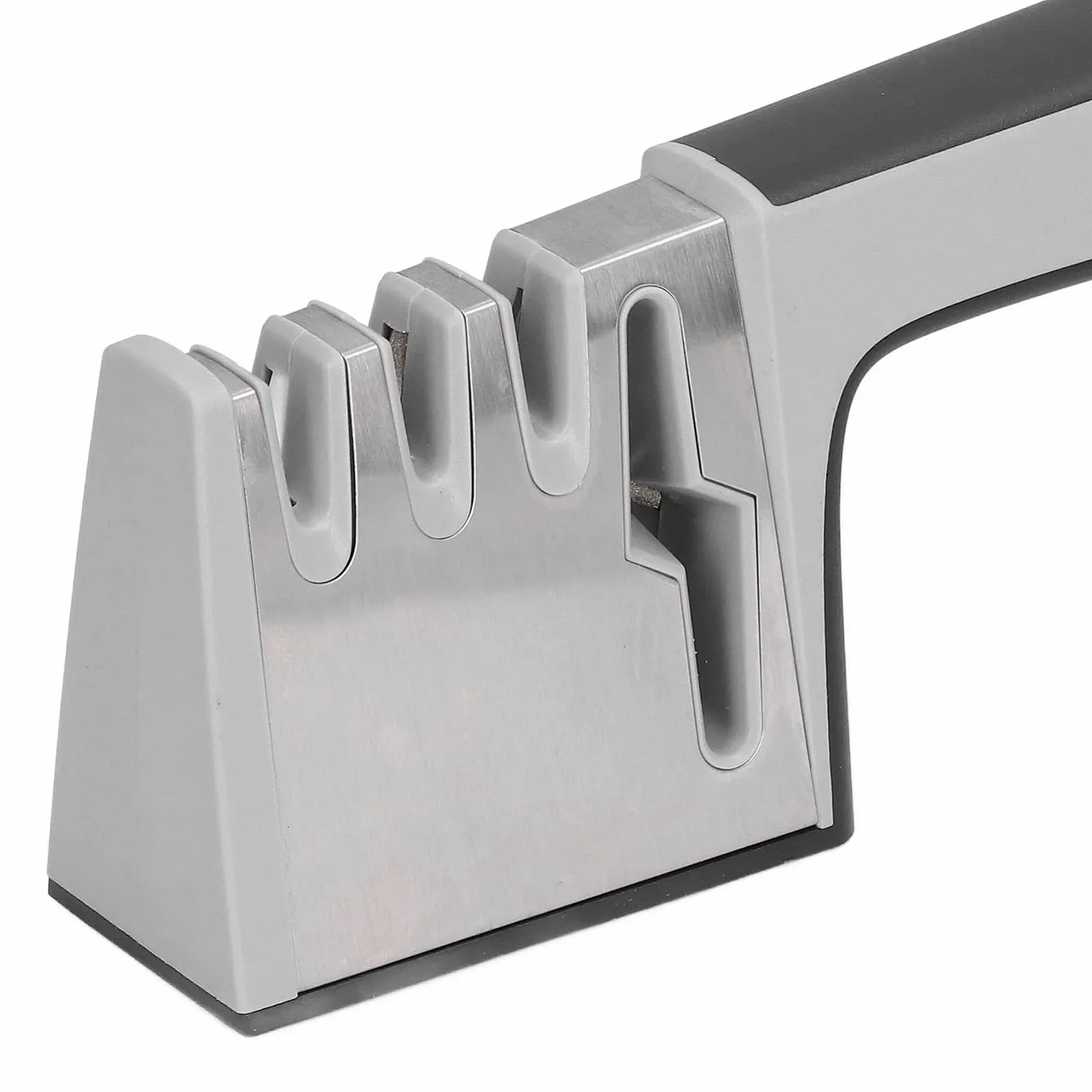 Точило для ножів та ножиць Швидке заточування Нековзна основа Компактне Міцне, фото №9