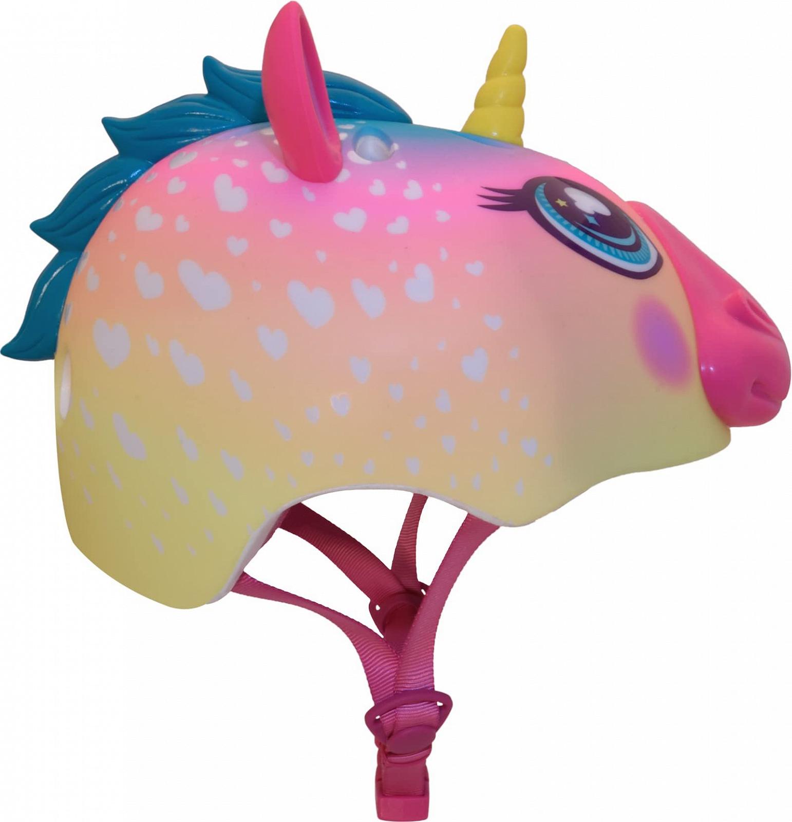Шолом Rainbow Unicorn C-Preme для дітей, багатокольоровий, 50-54 см, фото №4