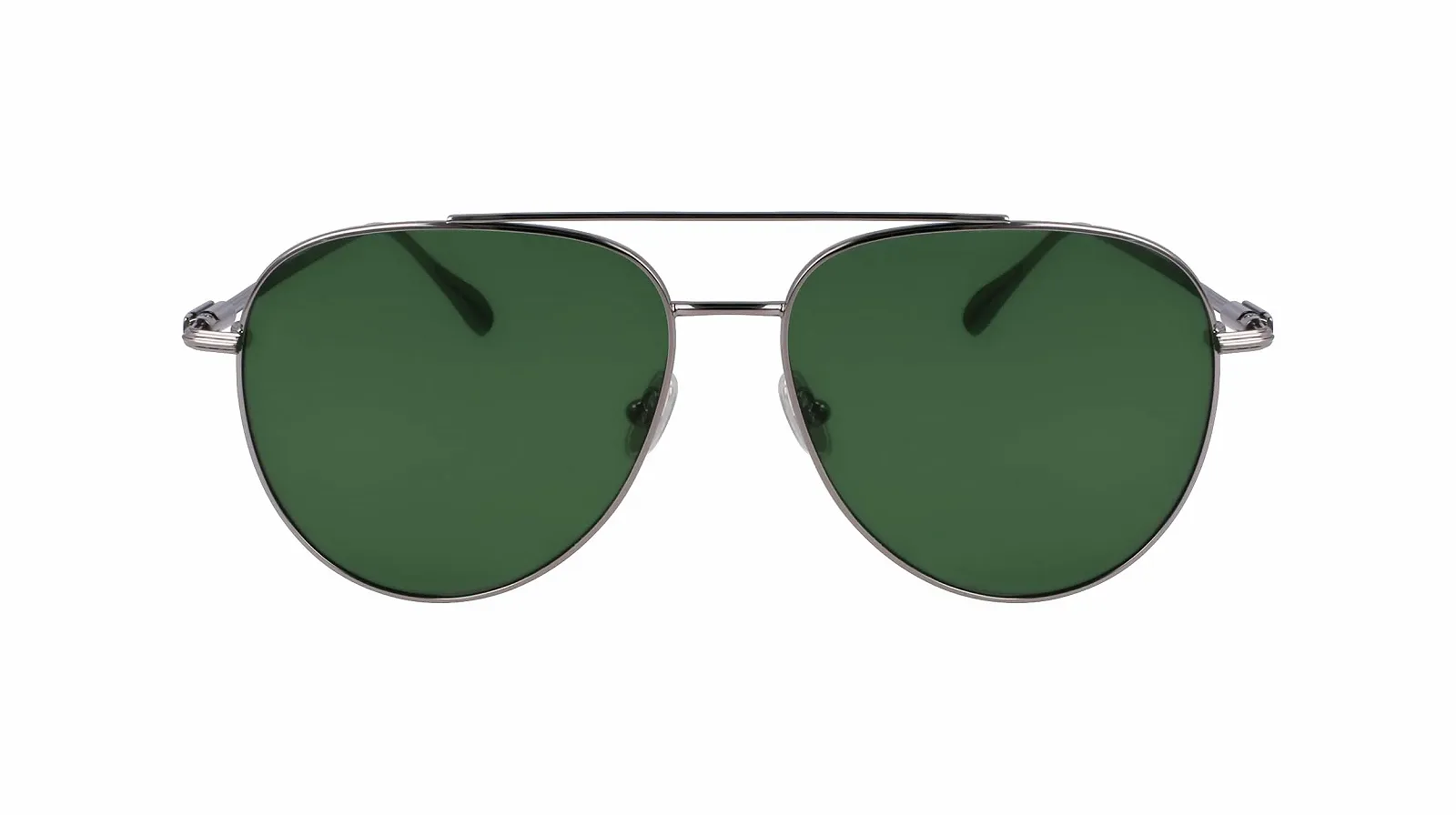 Унісекс Сонцезахисні окуляри Salvatore Ferragamo 044 Light Ruthenium/Green, фото №2