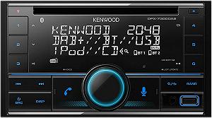 Автомагнітола KENWOOD DPX-7300DAB / Bluetooth / AUX / USB / CD / DAB+ / 2DIN - Фото 1