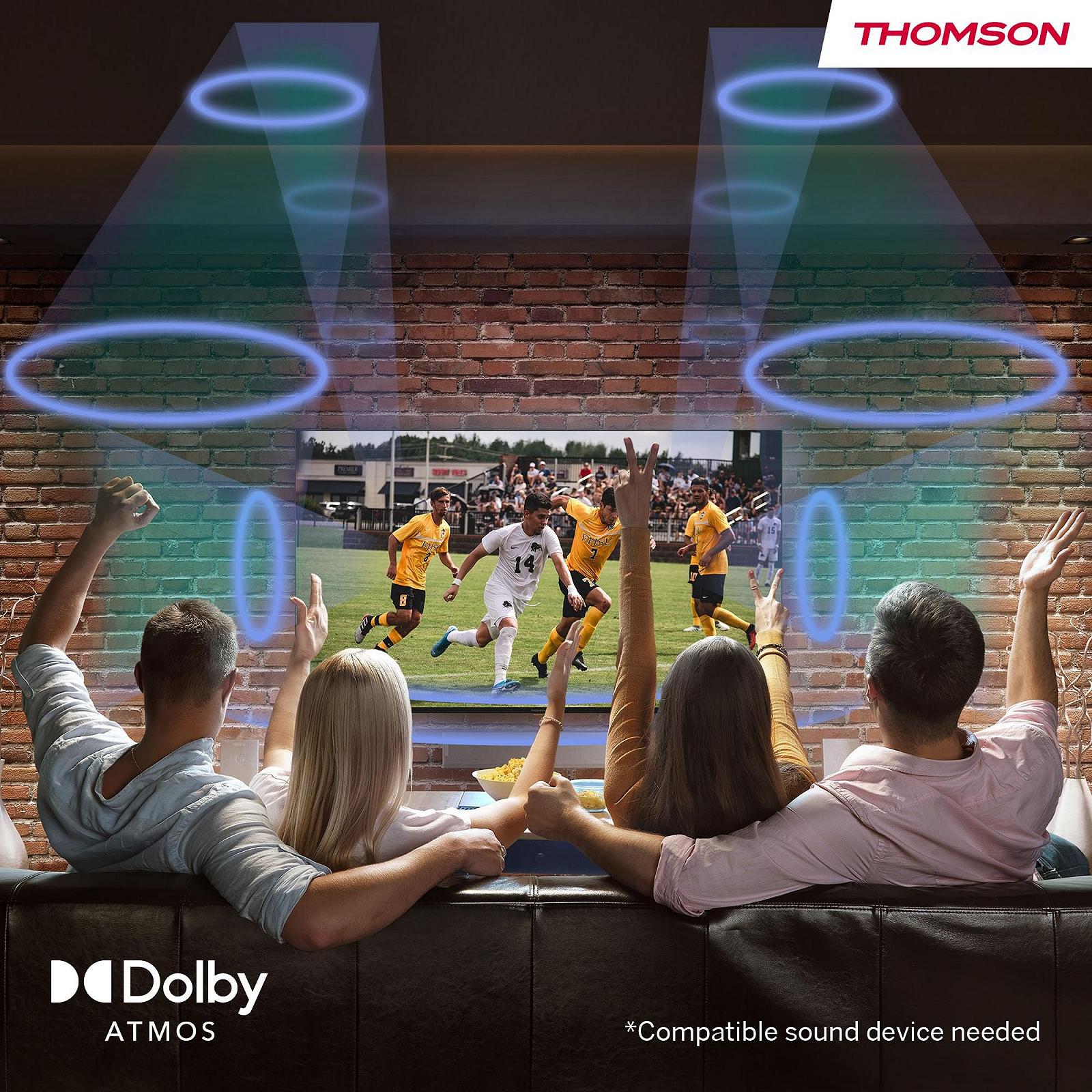 ТВ-приставка THOMSON Google TV Streaming Box 240 4K UHD Google Assistant Wi-Fi Bluetooth 5.0 HDMI 2.1 Dolby Atmos Dolby Digital+ HDR10 2 ГБ RAM 8 ГБ Memory, фото №11