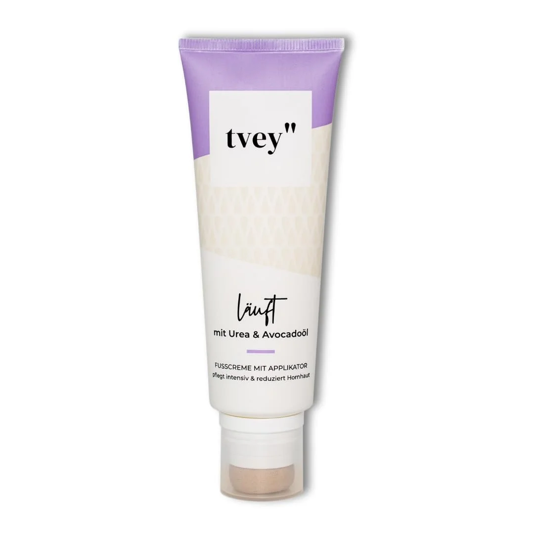 Крем для ног tvey" с сечовиной 10%, маслом ши и авокадо против мозолей 75 мл веганский, фото №1