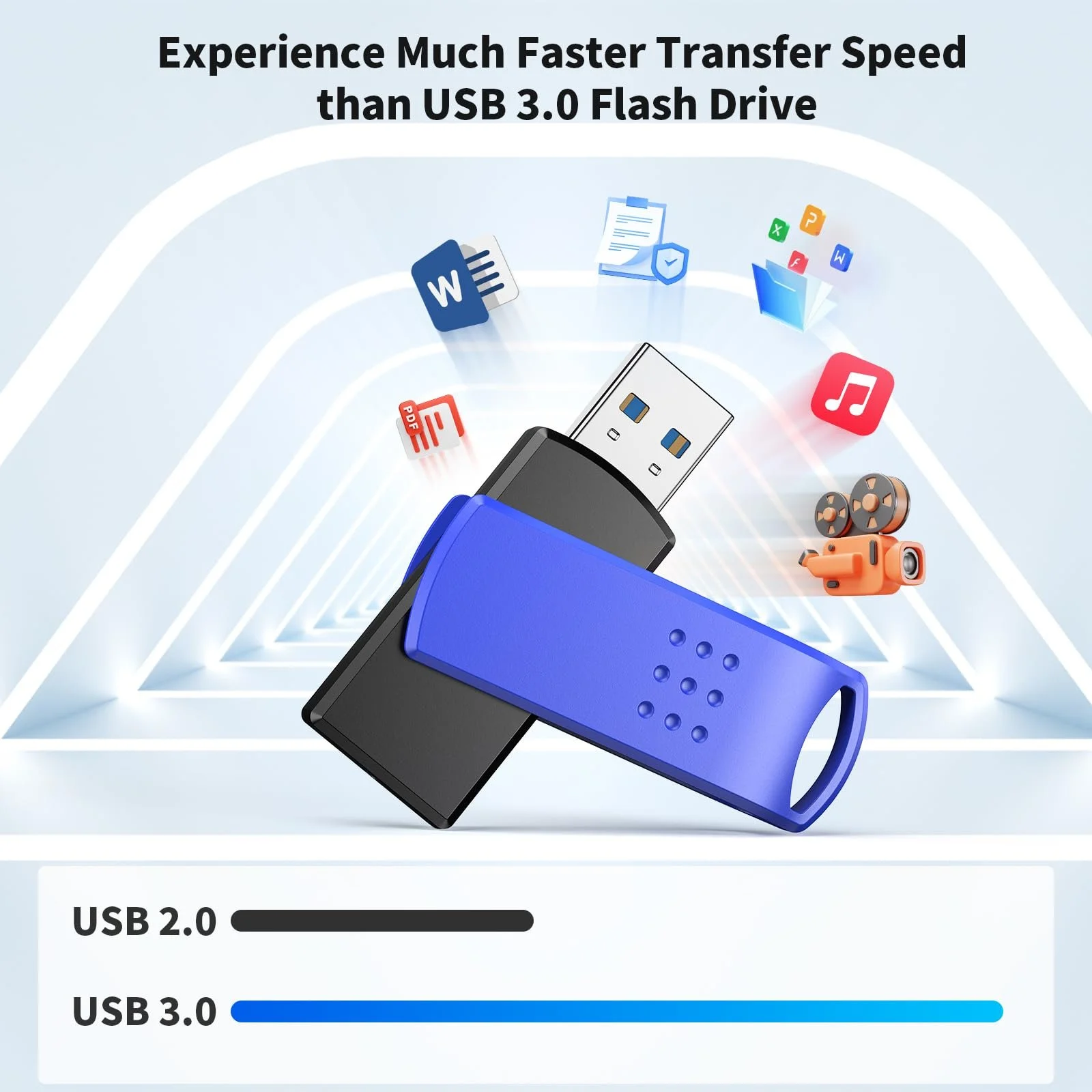 USB-накопичувач KOOTION 64 ГБ 5 штук USB 3.0, фото №3