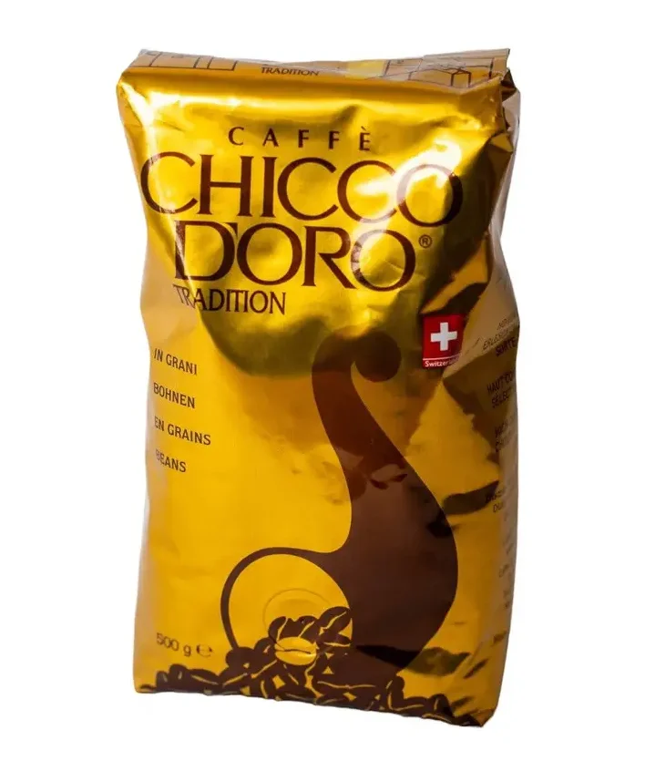 Кава в зернах Chicco D'oro Tradition 100% arabica 500 г, фото №1 Кава в зернах Chicco D'oro Tradition 100% arabica 500 г, фото №1