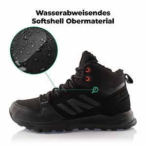 Ботинки для хайкинга Fusskleidung® Унисекс Зимние Ботинки на Мягкой Подошве synthetic.ua - Фото 1