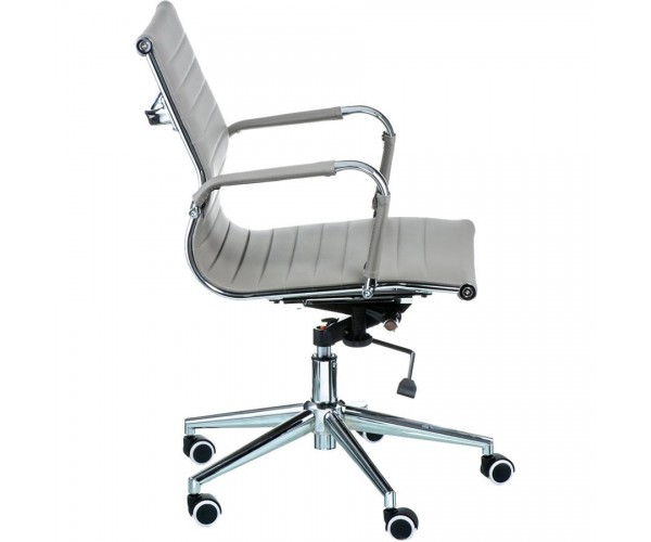 Офісне крісло для персоналу Special4You Solano 5 artleather grey E6071, фото №2