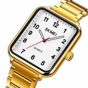 Годинник Skmei 1954GDWT Gold-White SALE synthetic.ua - Фото 1