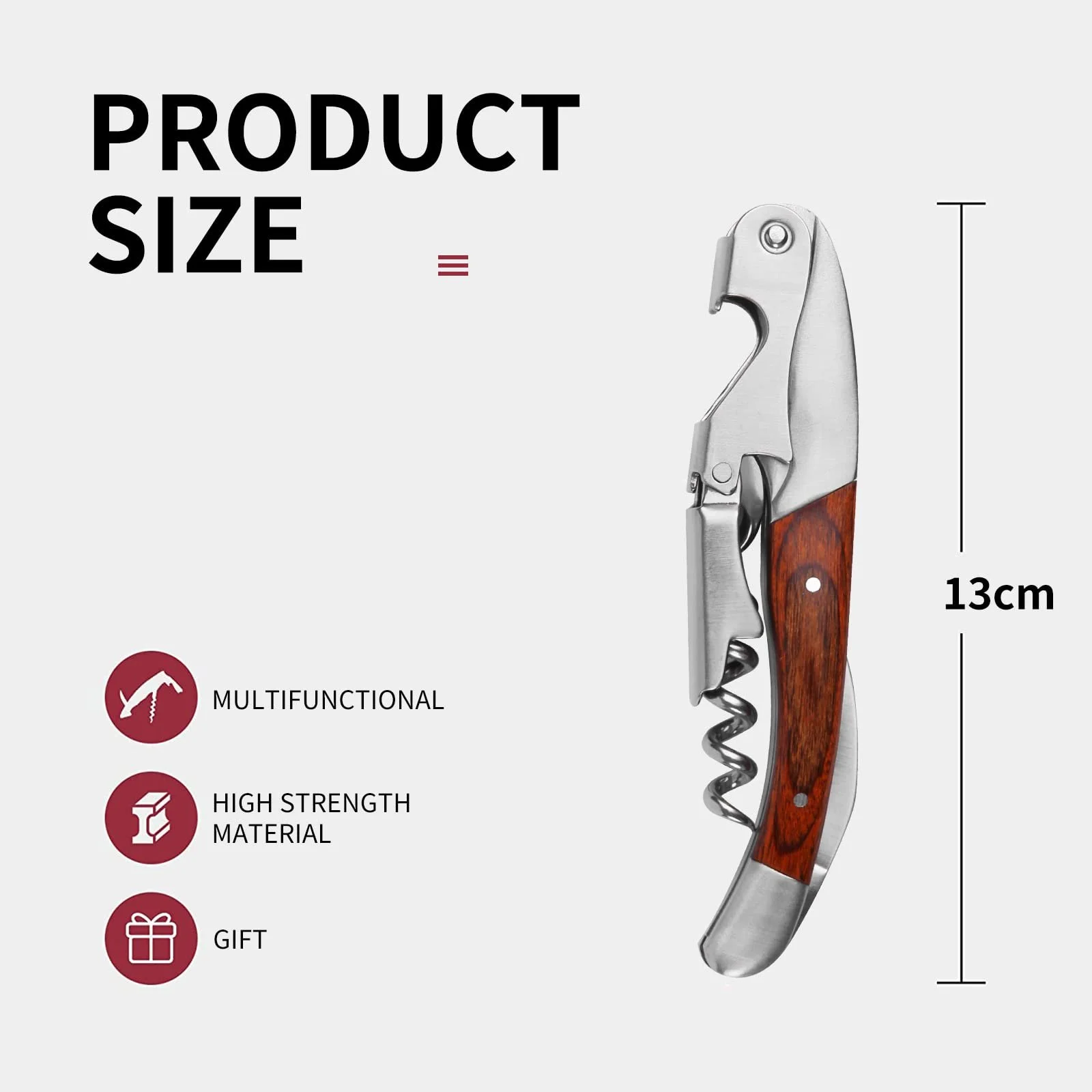 Штопор Професійний Відкривачка для винних пляшок, фото №2