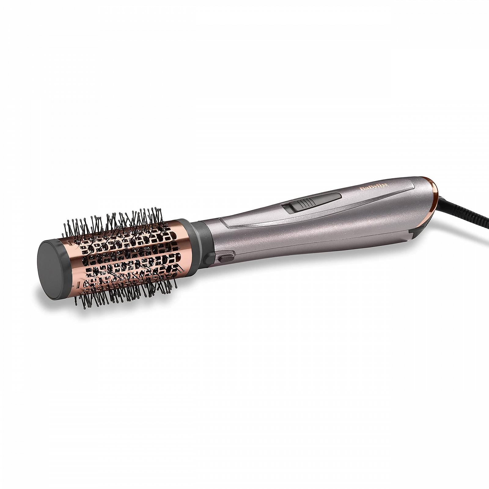 Фен-щетка и фен BaByliss Air Style 1000 / Cordkeeper 2000 AS136E / D373E ионизация 4 насадки 2000 W Silver Rose Gold / Black, фото №3