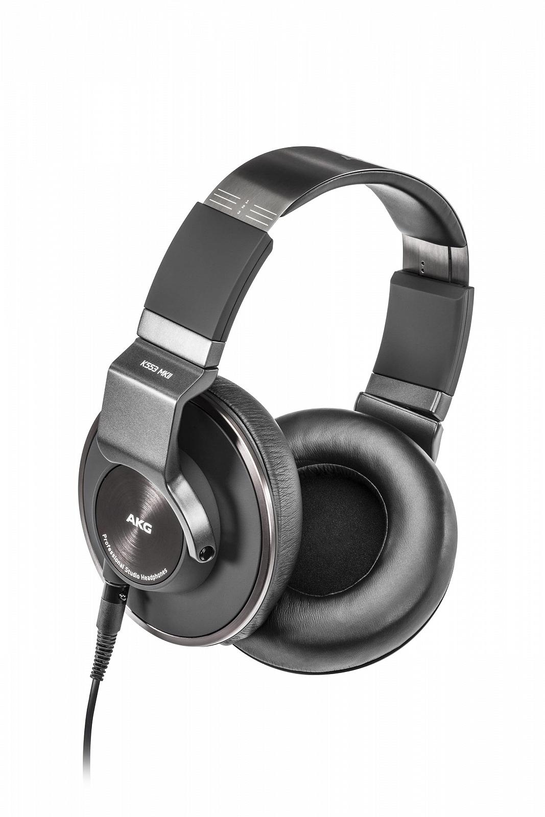 Навушники AKG Pro Audio K553 MKII Over-Ear закрита задня частина, складні студійні Чорний, фото №1