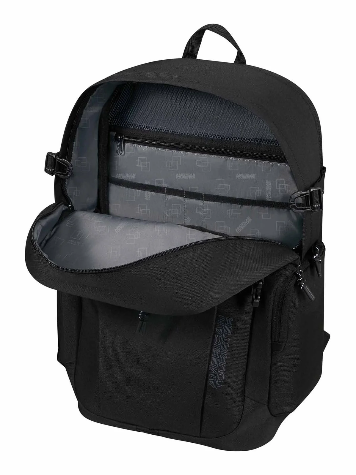 Рюкзак для ноутбука American Tourister Upventure 17.3 дюйма 32 л Черный, фото №6