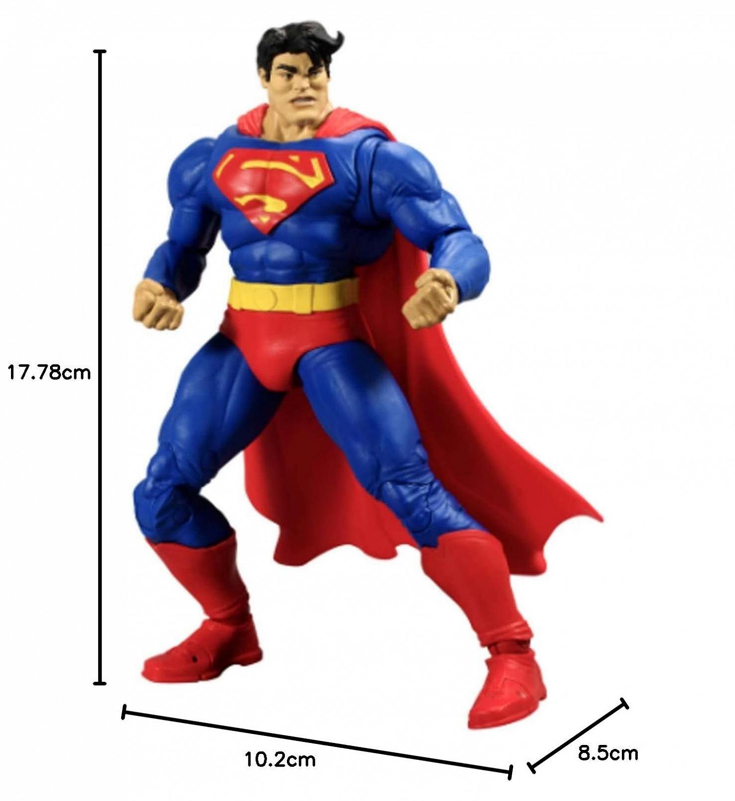 Фигурка Супермен McFarlane DC Multiverse Build A (Бэтмен: Возвращение Темного Рыцаря) 18 см, разноцветный, фото №8