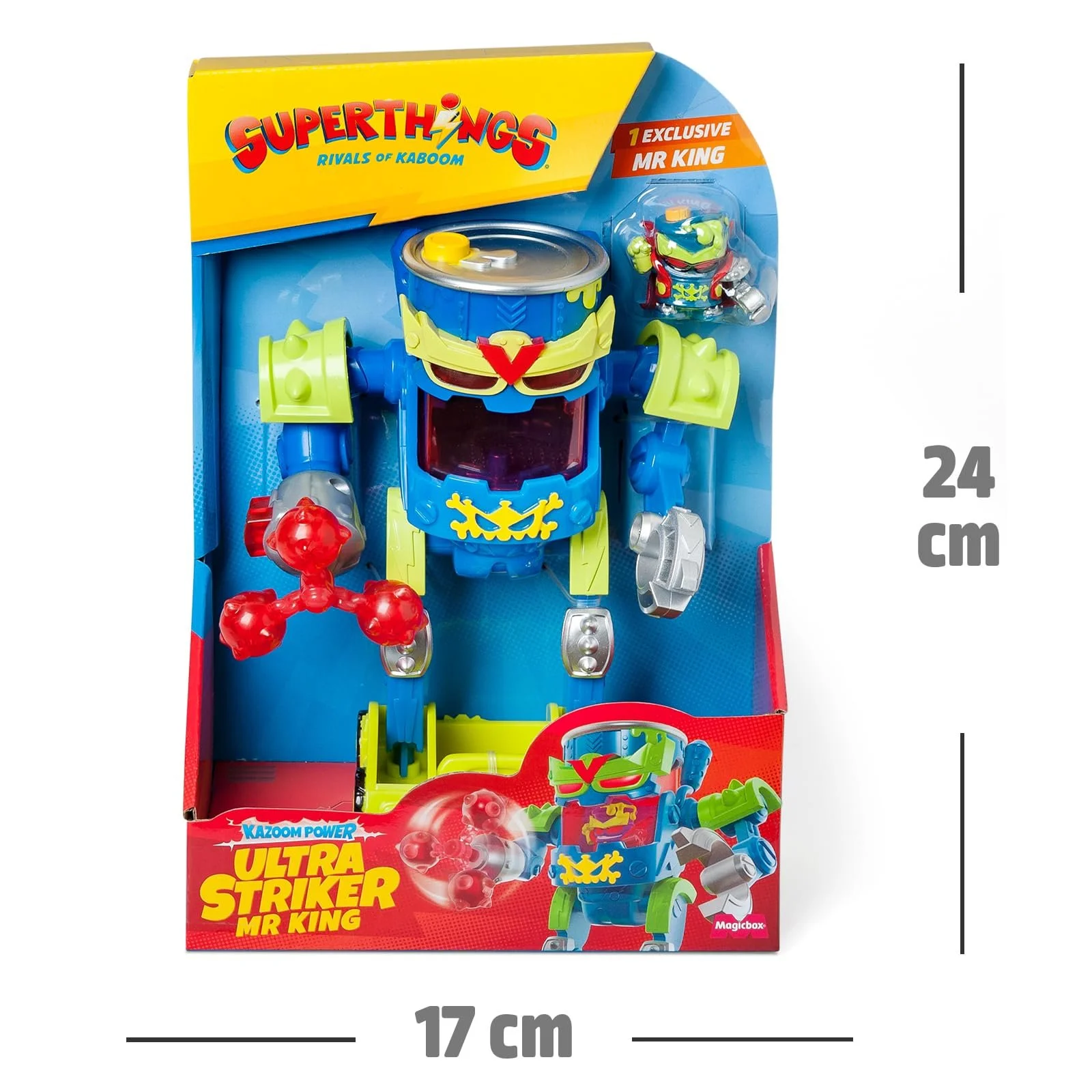 Робот Superthings Kazoom Power Ultra Striker Mr. King, фото №9