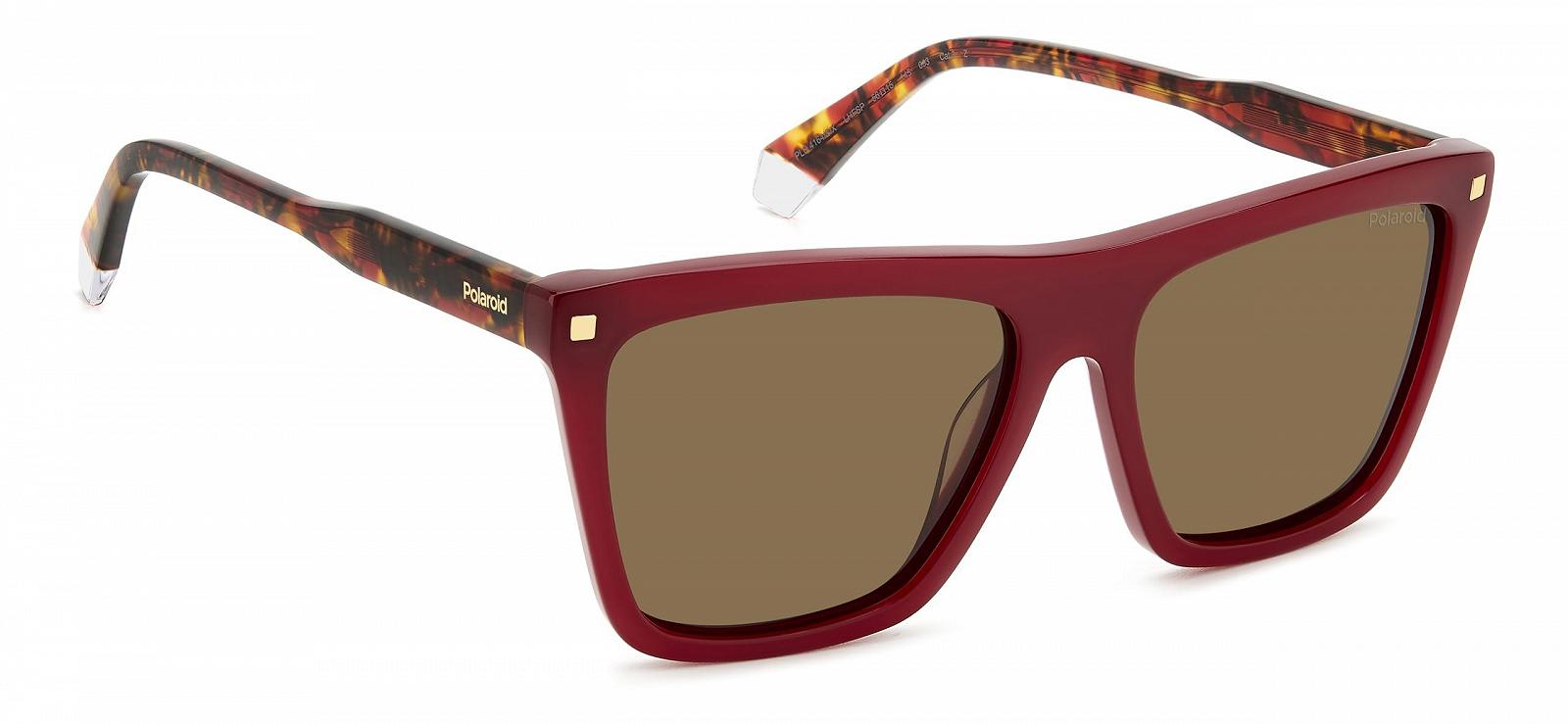 Сонцезахисні Окуляри Жіночі Polaroid wine red, фото №3