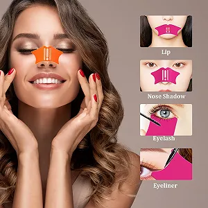 Трафарети Силіконові Багатофункціональний інструмент для макіяжу очей synthetic.ua - Фото 1