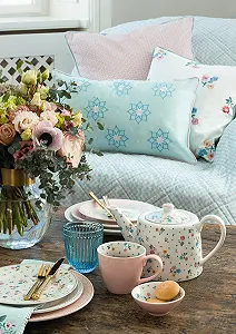 Миска для хлопьев GreenGate Adelena White 13.5 см synthetic.ua - Фото 1