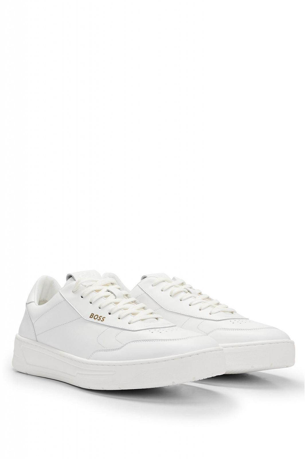 Кросівки BOSS Baltimore Tenn Шкіра з золотими логотипами, фото №2