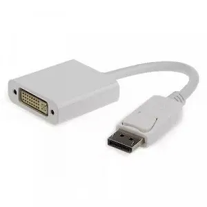 Переходник DisplayPort to DVI Cablexpert (A-DPM-DVIF-002-W) - Фото 1