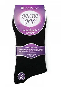 Носки Женские Gentle Grip Без резинки EU 37-41, EU 37-42 synthetic.ua - Фото 1