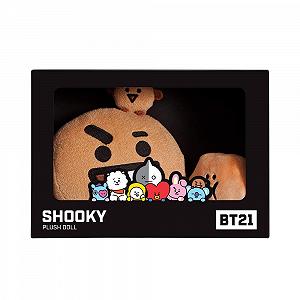Мягкая игрушка Aurora BT21 61322 SHOOKY BTS Коричневая synthetic.ua - Фото 1