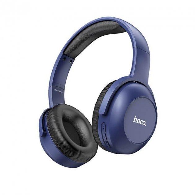 Беспроводные наушники Bluetooth HOCO W33 Art sount BT headset Blue, фото №2 Беспроводные наушники Bluetooth HOCO W33 Art sount BT headset Blue, фото №2