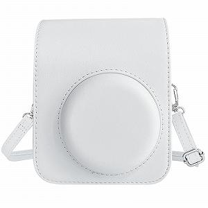 Чехол для камеры Easy Hood Fujifilm Instax Mini 12 PU Leather Белый - Фото 1
