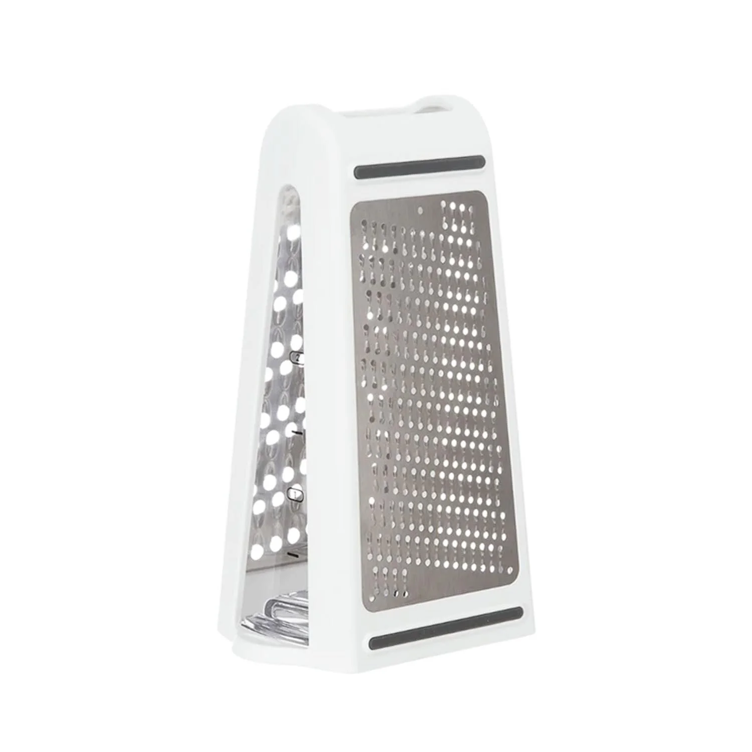 Багатофункціональна терка Avilia з нержавіючої сталі з подвійним лезом та знімним контейнером, фото №8