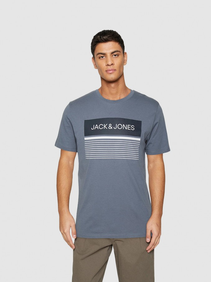 Футболка Jack&Jones TEE SS CREW NECK 12221009 Синий M, фото №2