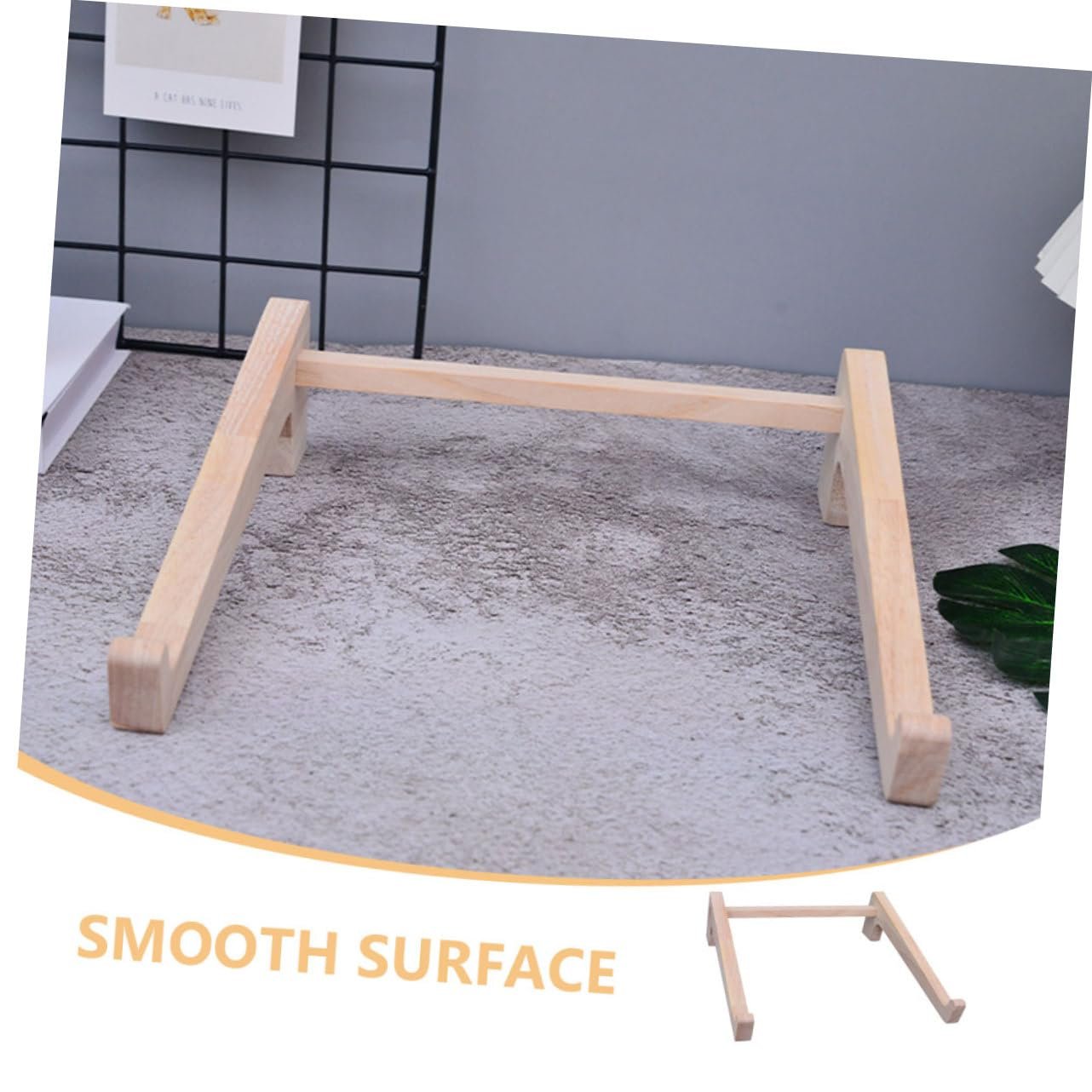 Підставка для ноутбука Деревʼяна Регульована по висоті з протиковзкими накладками Компактний дизайн, фото №6 Підставка для ноутбука Деревʼяна Регульована по висоті з протиковзкими накладками Компактний дизайн, фото №6