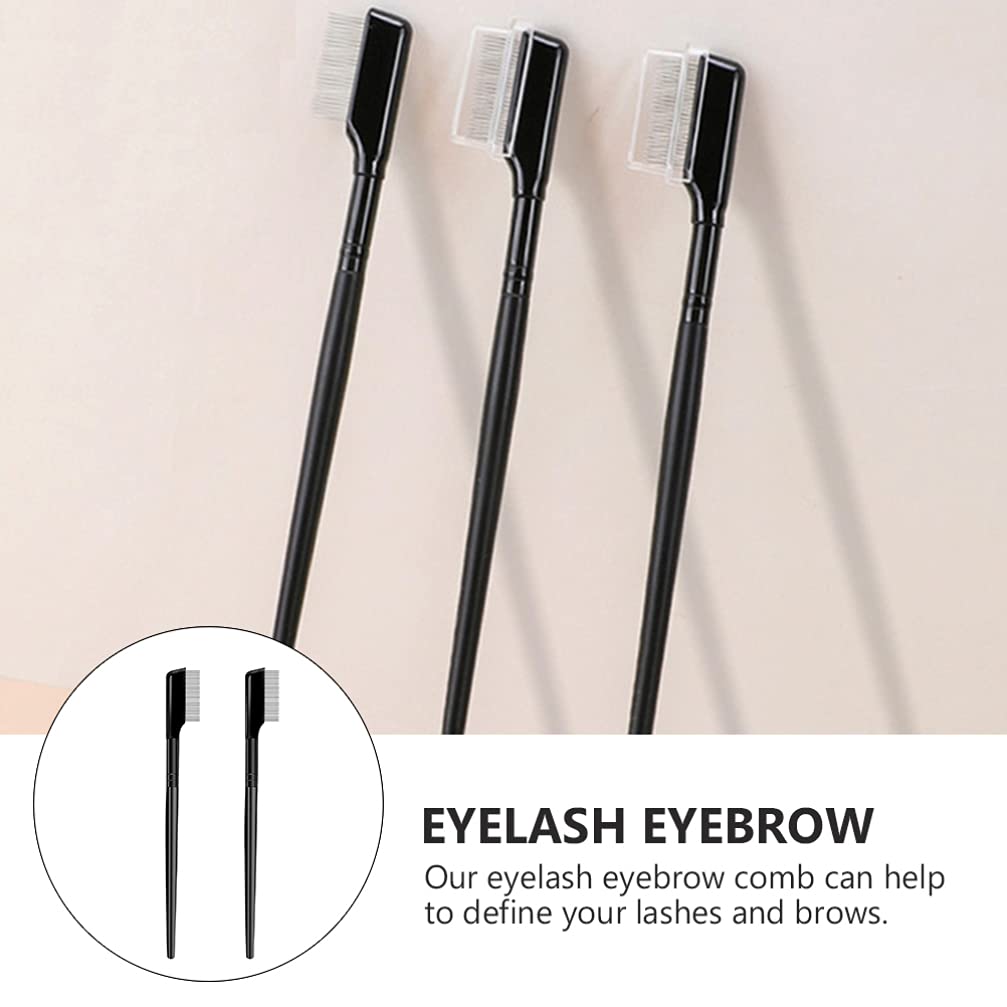 Расчёска для ресниц и бровей Uonlytech 2 x Make-Up Eyelash Comb, фото №5