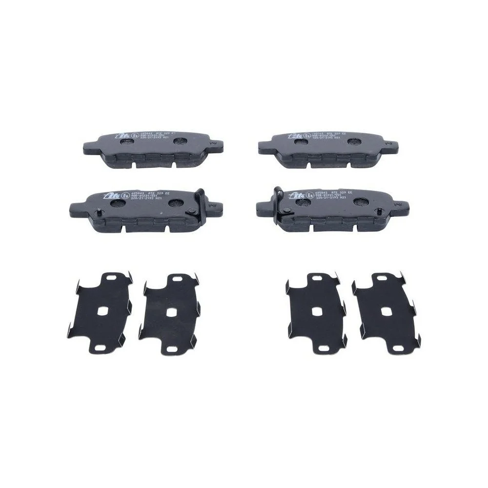 Комплект гальмівних колодок дискового гальма ATE 13.0460-5843.2 для NISSAN RENAULT SUZUKI, фото №1