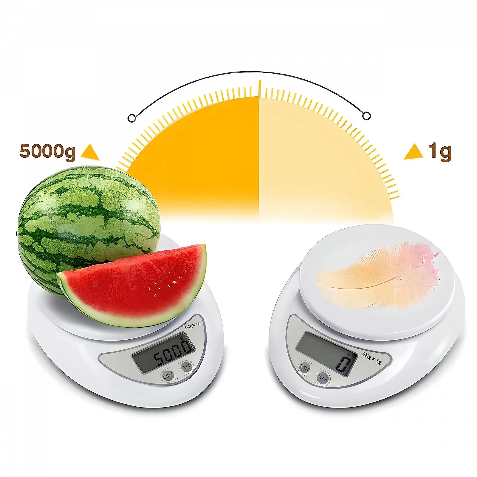 Кухонні ваги Retoo PT-860 Electronic 5 kg/11 lb 790 ml Silver, фото №6 Кухонні ваги Retoo PT-860 Electronic 5 kg/11 lb 790 ml Silver, фото №6