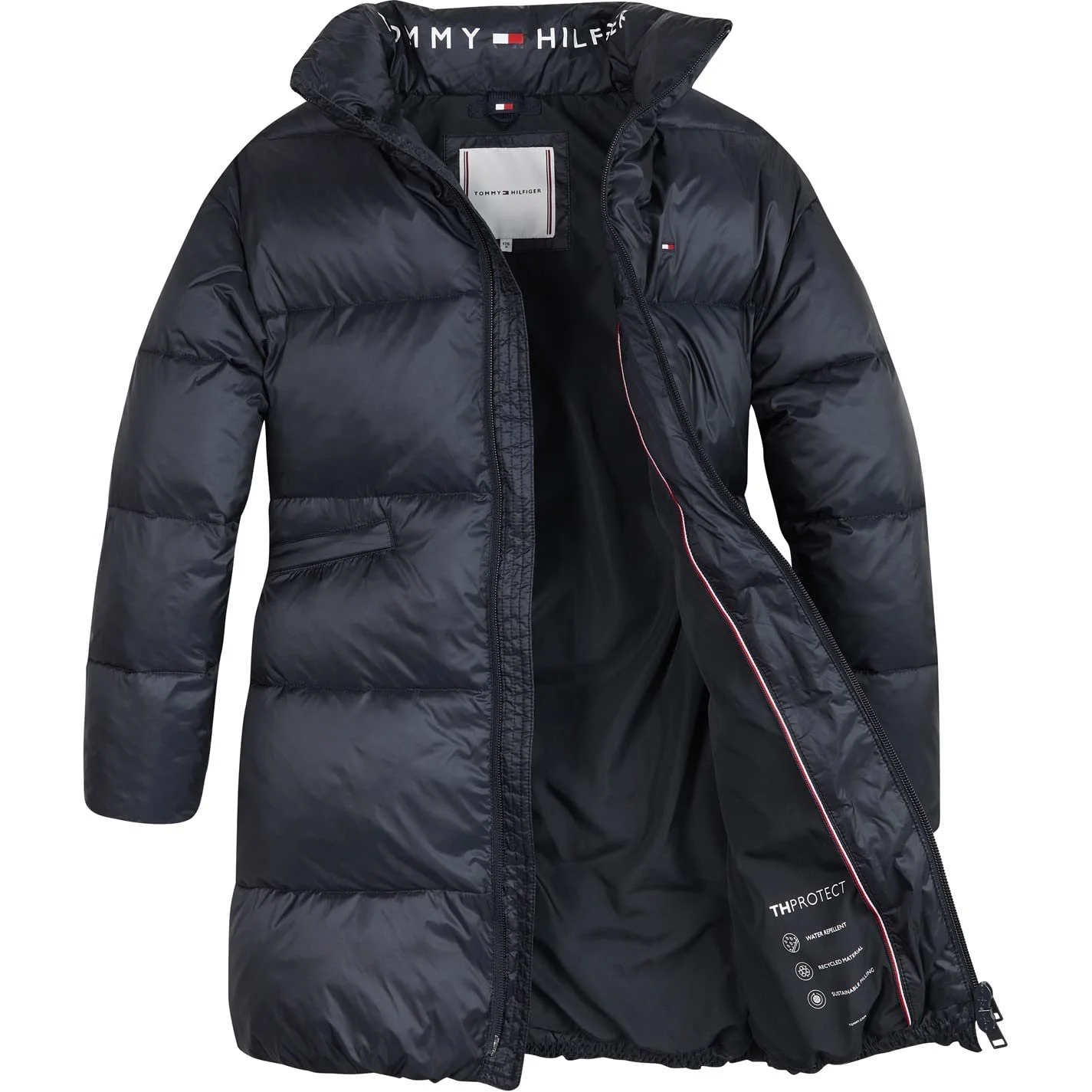 Куртка Tommy Hilfiger Padded для дівчат, фото №2