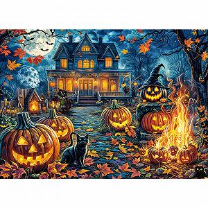 Пазл Halloween House 1000 деталей 70 x 50 см - Фото 1