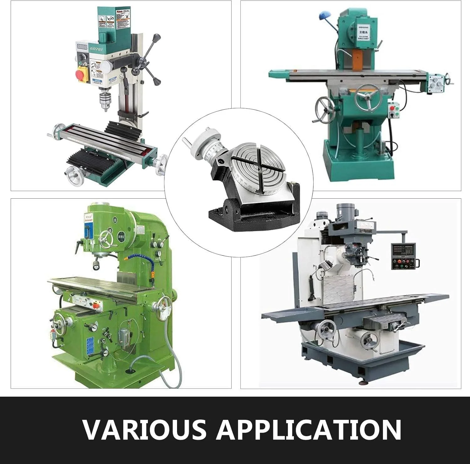 Поворотный стол Vevor HV-4-4R Silver, фото №7 Поворотный стол Vevor HV-4-4R Silver, фото №7