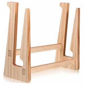 Эргономичная Деревянная Подставка для Ноутбука с Вентиляцией - Фото 1