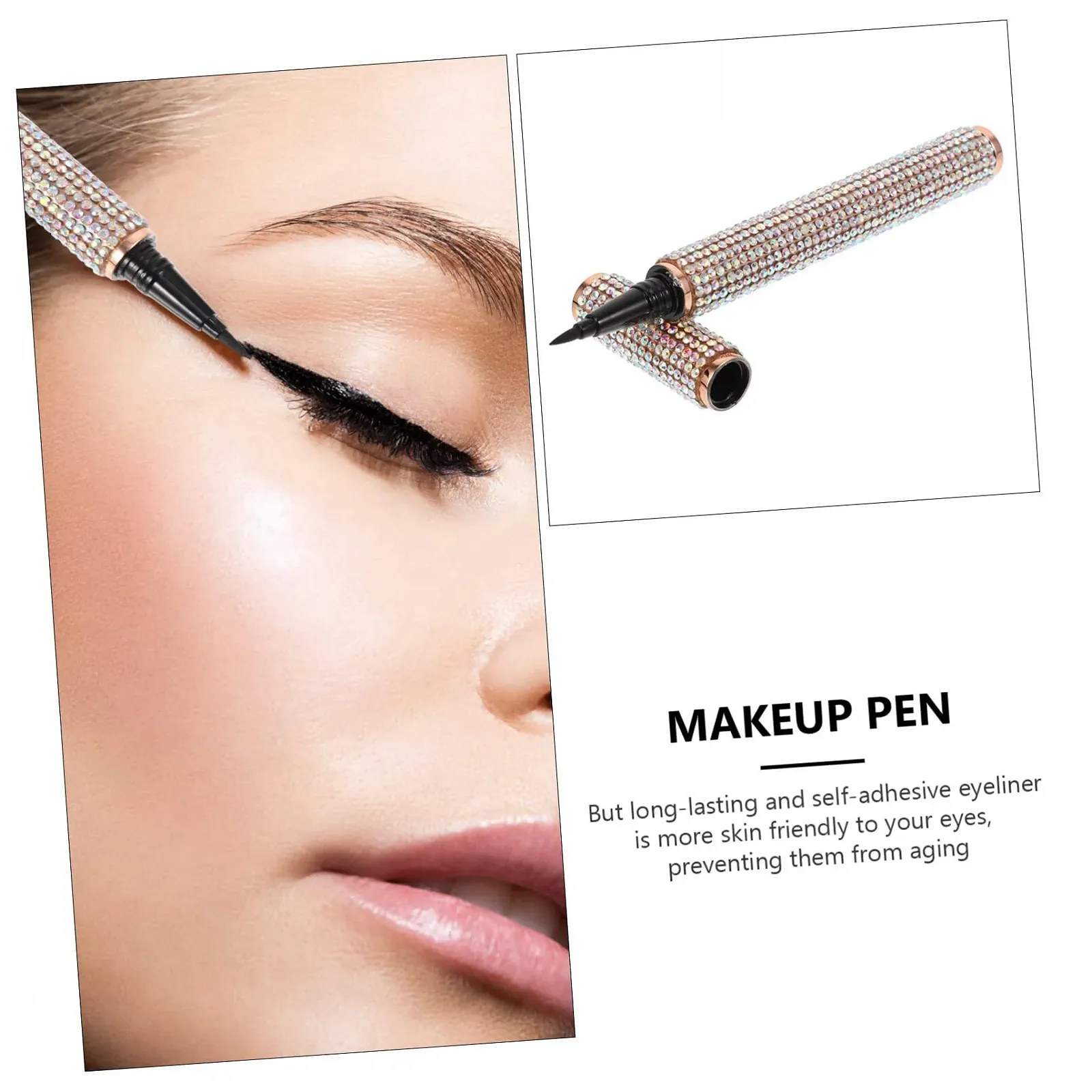 Підводка для очей SOESFOUFU Augen Kosmetischer Stift Plastik, фото №7