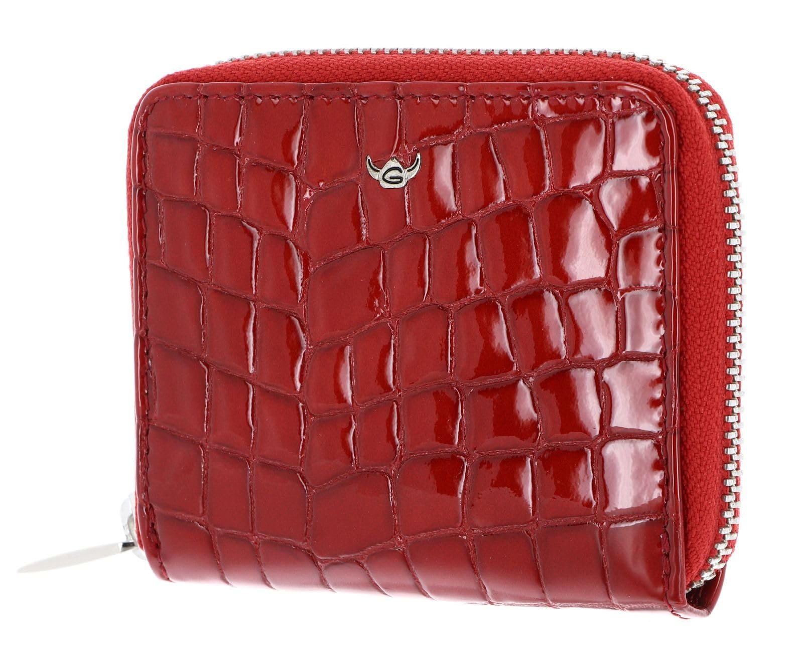 Кошелек на молнии Golden Head Cayenne RFID Protect Cherry, вишневый, RFID кошелек, фото №1
