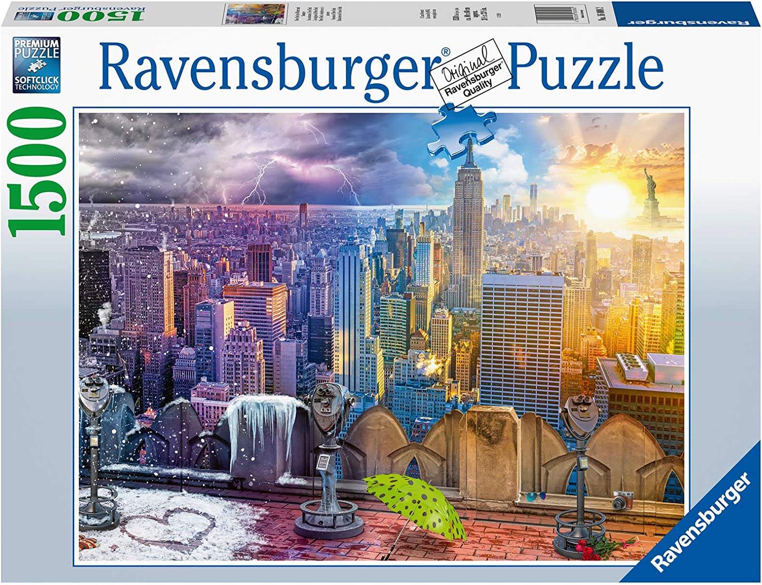 Пазл Ravensburger 16008 из 1500 частей для взрослых, фото №1