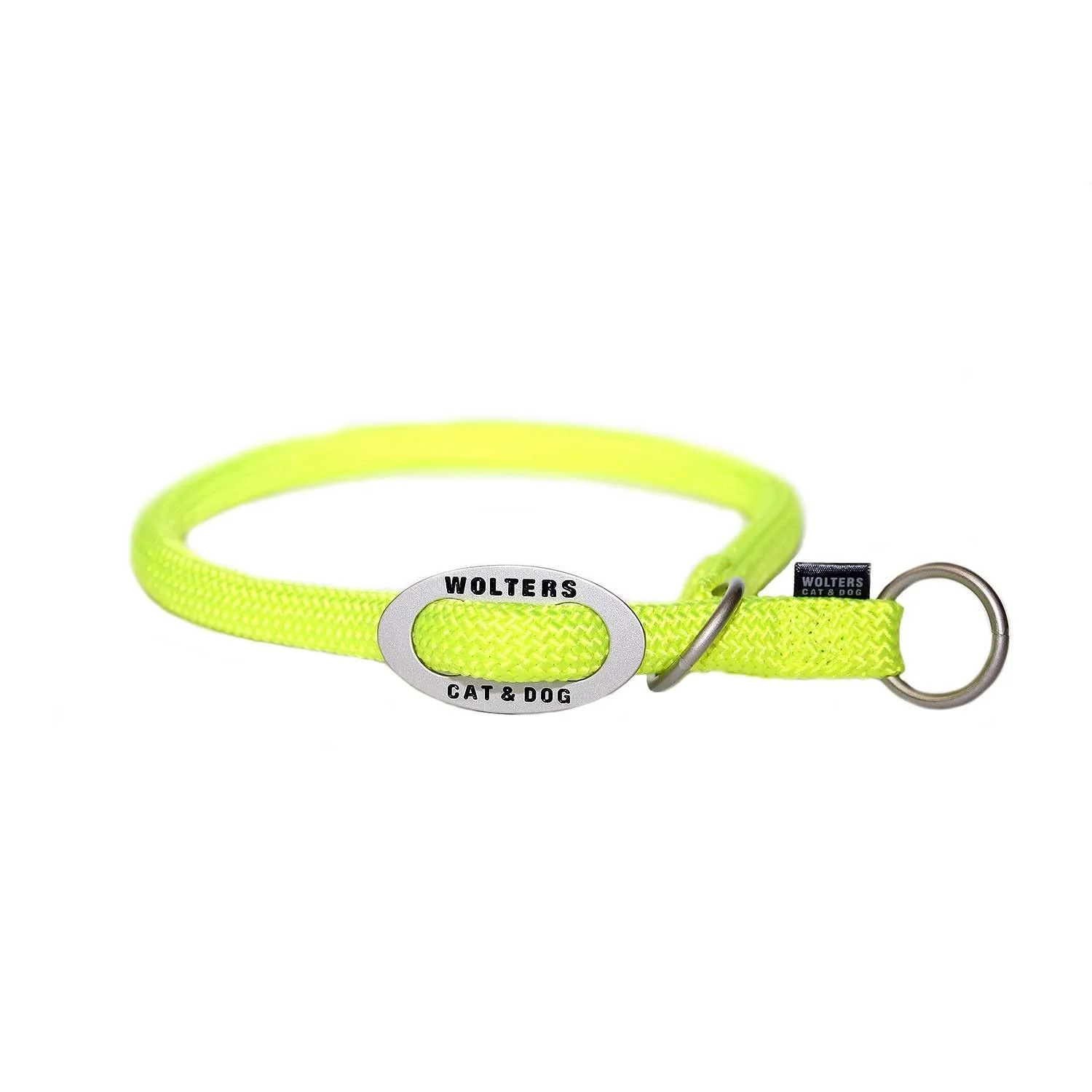 Ошейник-удавка Wolters Cat & Dog K2 40 см x 9 мм Горчично-желтый, фото №4