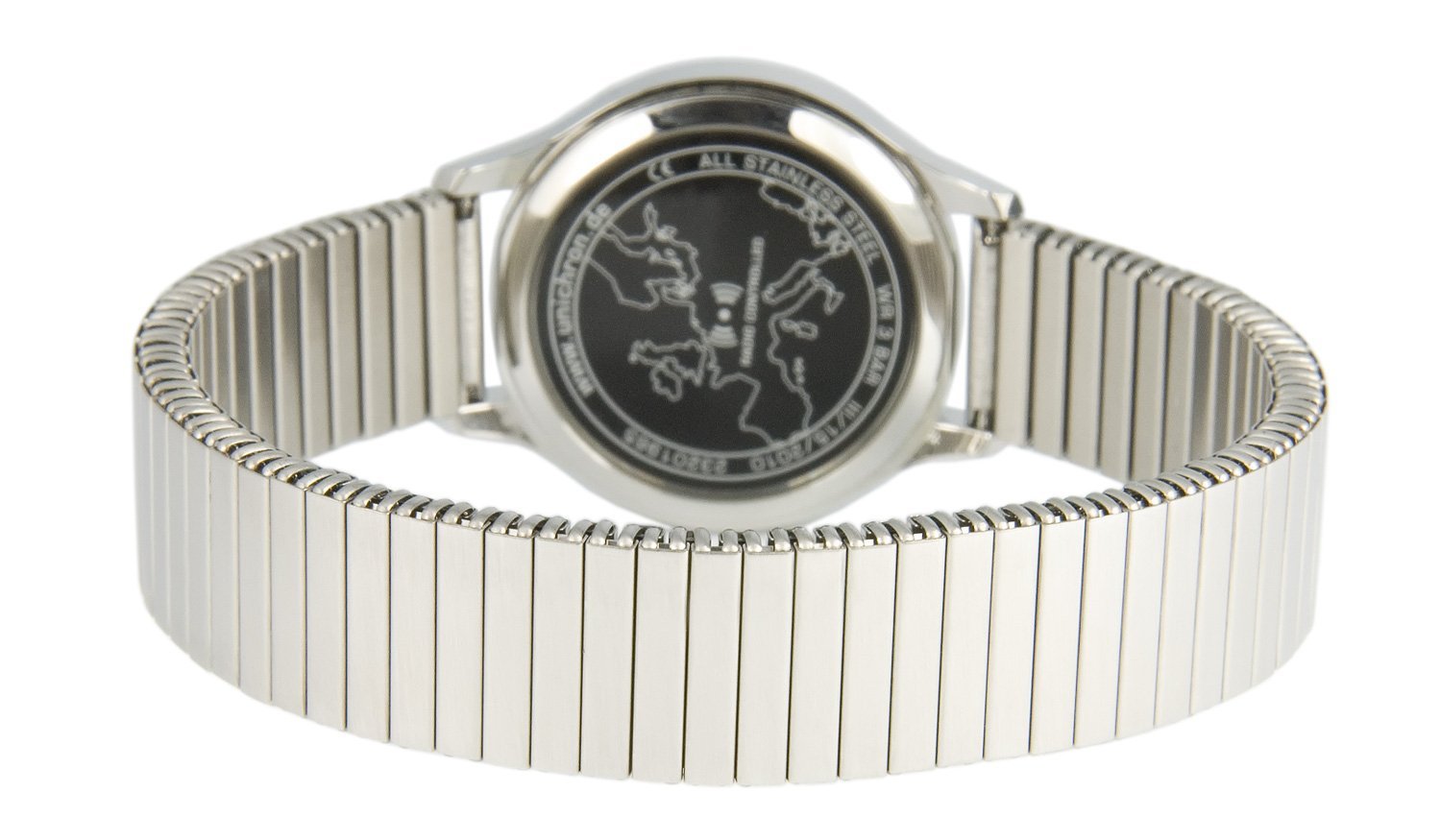 Жіночий радіокерований годинник MARQUIS Elegant (механізм Junghans) корпус і браслет з нержавіючої сталі 964.4005, сріблястий, фото №3