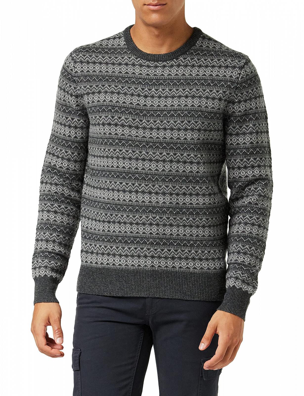 Джемпер Hackett London Monochrome Fairisl CRW Мужской, фото №1