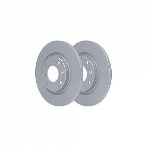 Гальмівний диск ATE 24.0113-0184.1 для CITROËN PEUGEOT передня вісь synthetic.ua - Фото 1