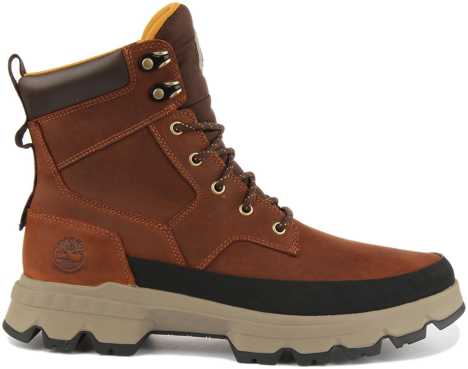 Ботинки Timberland мужские на шнуровке, черные, фото №2