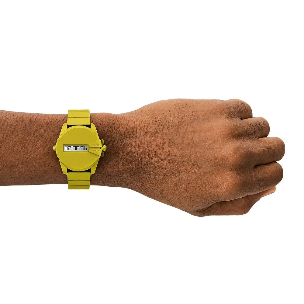 Годинник DIESEL Baby Chief для чоловіків, цифровий механізм з алюмінієвим або нержавіючим сталевим браслетом, фото №3 Годинник DIESEL Baby Chief для чоловіків, цифровий механізм з алюмінієвим або нержавіючим сталевим браслетом, фото №3