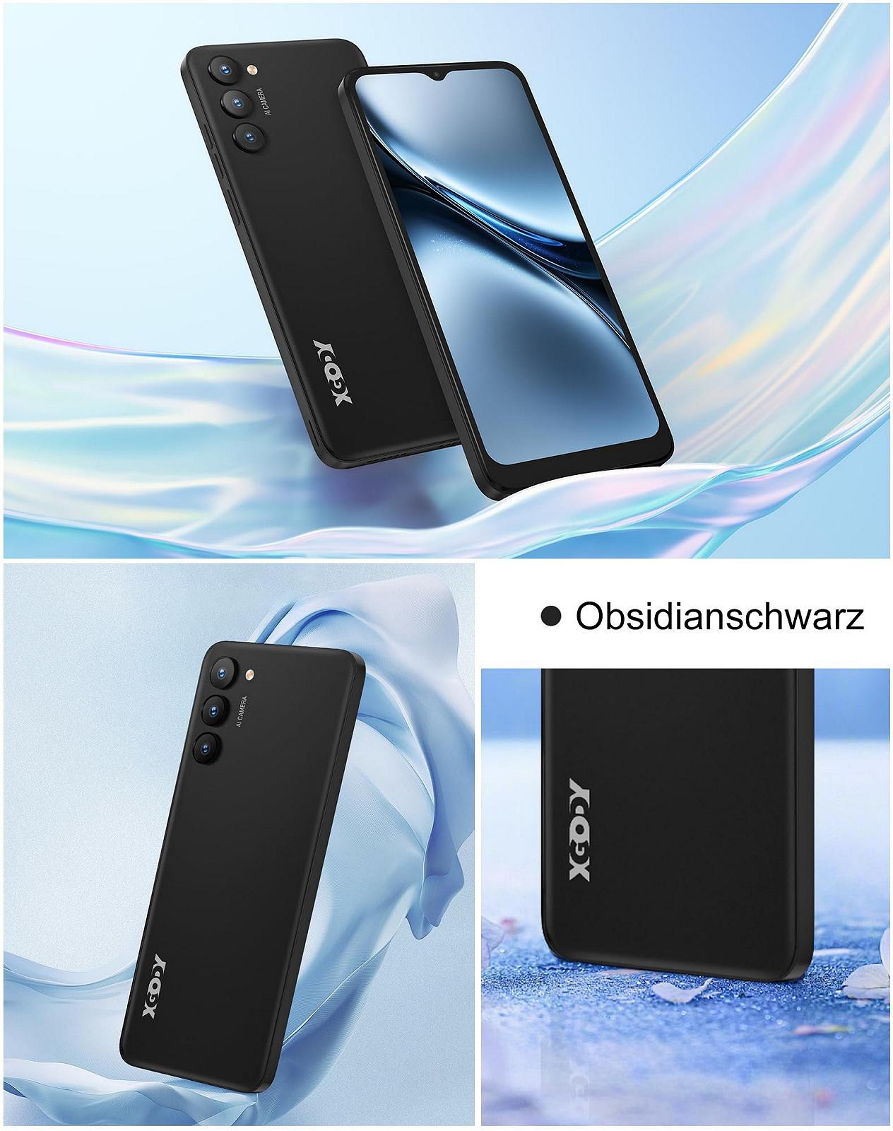 Смартфон XGODY X36 7 ГБ/32 ГБ 6.52" Android 15 Go 4G LTE 13 Мп + 5 Мп Black, фото №7