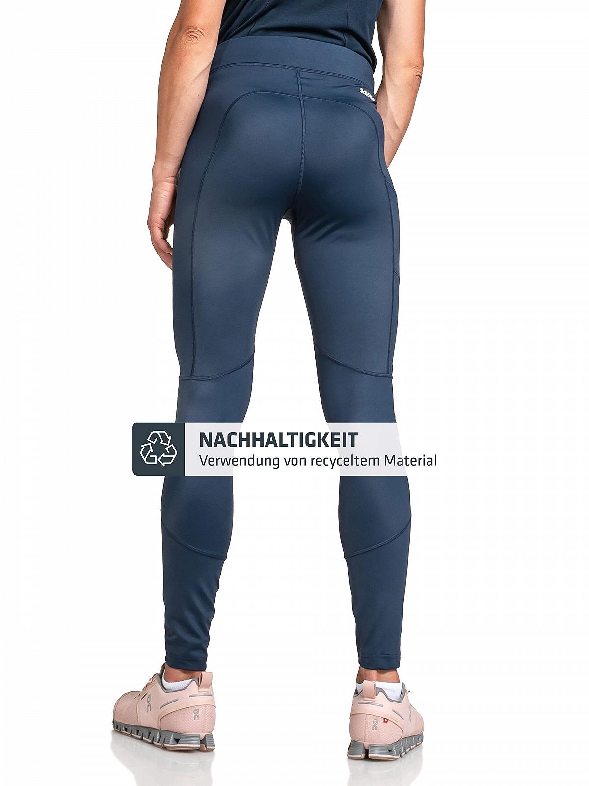 Легінси Schöffel Imada L Для жінок, Для походів, з інтегрованою кишенею Для мобільного телефону, спортивні легінси з еластичною талією та 4-стороннім стретчем, фото №4