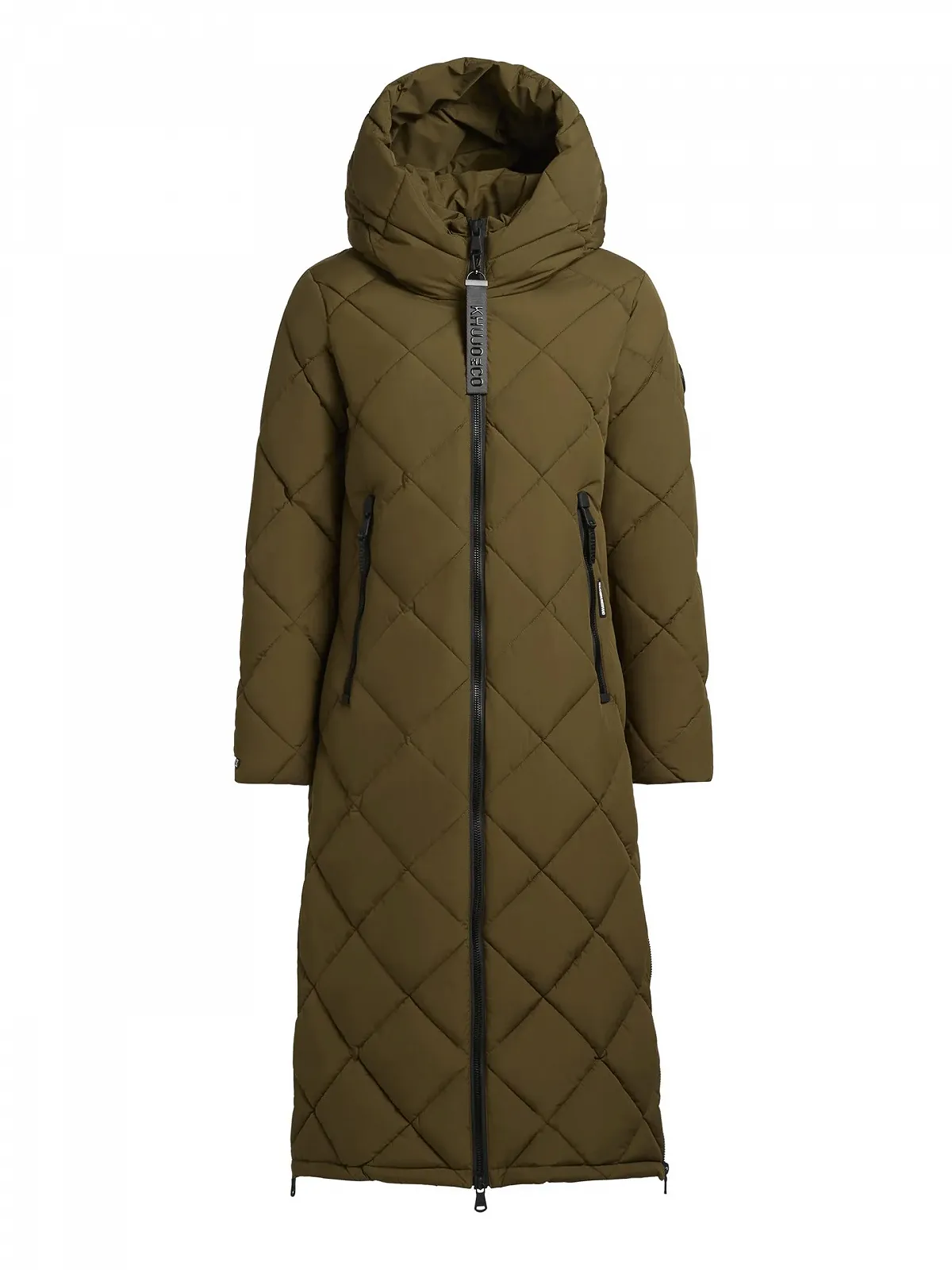 Зимнее пальто Khujo Genti Женское Зеленый Streetwear, фото №1 Зимнее пальто Khujo Genti Женское Зеленый Streetwear, фото №1