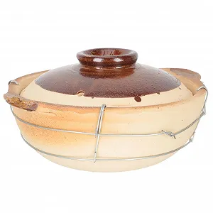 Горщик для запікання керамічний з ручкою 0.5 л - Фото 1